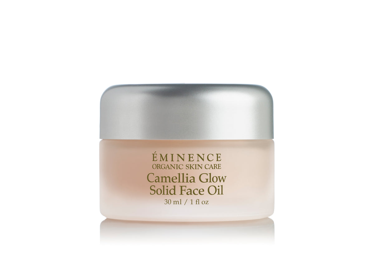 Eminence Organics Camellia Glow Solid Face Oil — product packshot