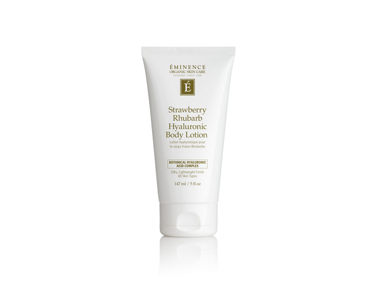 Eminence Organics Strawberry Rhubarb Hyaluronic Body Lotion — product packshot