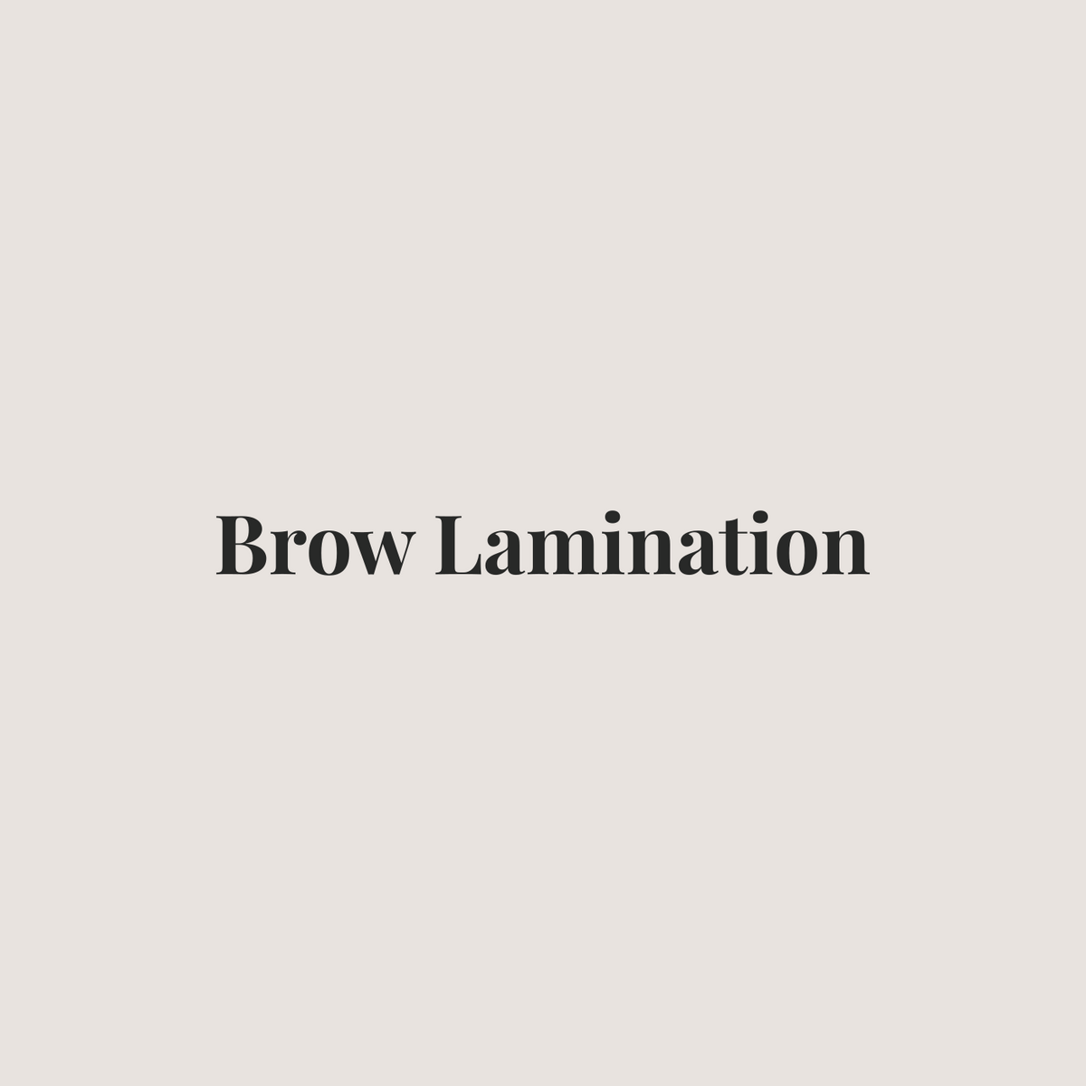 Brow Lamination at Pure Glow Skin Refinery
