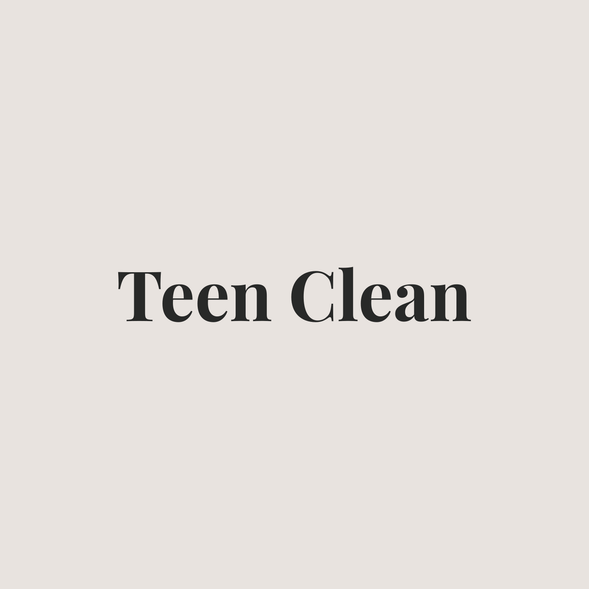 Teen Clean at Pure Glow Skin Refinery