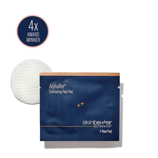 skinbetter science AlphaRet Exfoliating Peel Pads — product packshot