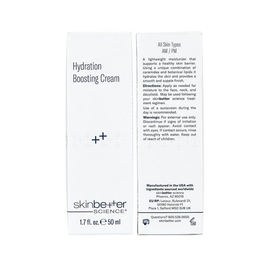 skinbetter science Hydration Boosting Cream — product packshot