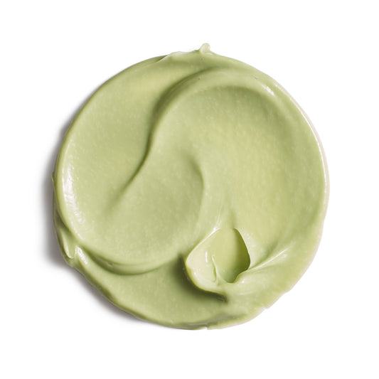 Eminence Organics Stone Crop Contouring Body Cream — texture swatch applied to skin