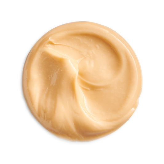 Eminence Organics Mangosteen Replenishing Hand Cream — texture swatch applied to skin