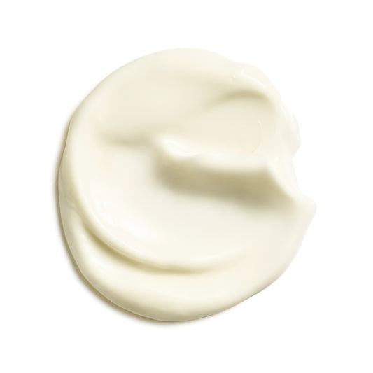 Eminence Organics Kombucha Microbiome Leave-On Masque — texture swatch applied to skin