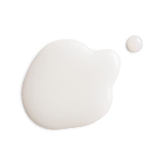Eminence Organics Clear Skin Probiotic Cleanser — texture swatch applied to skin
