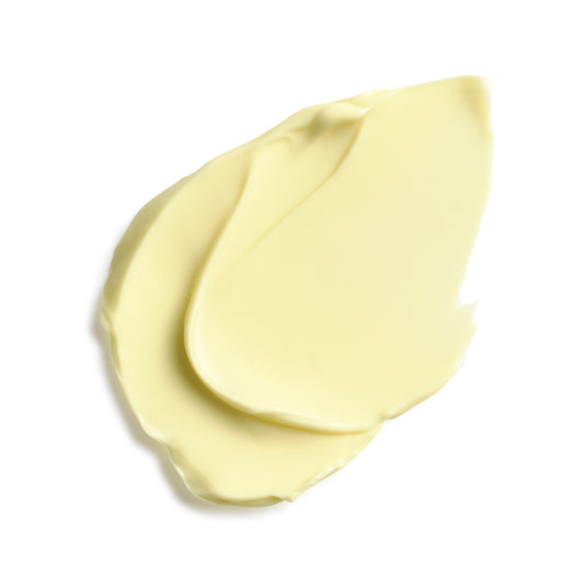 Eminence Organics Calm Skin Chamomile Moisturizer — texture swatch applied to skin