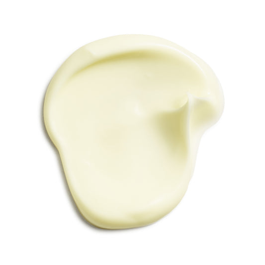 Eminence Organics Monoi Night Cream Face & Neck — texture swatch applied to skin