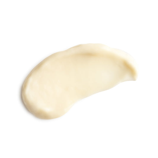 Eminence Organics Hibiscus Instant Line Filler — texture swatch applied to skin