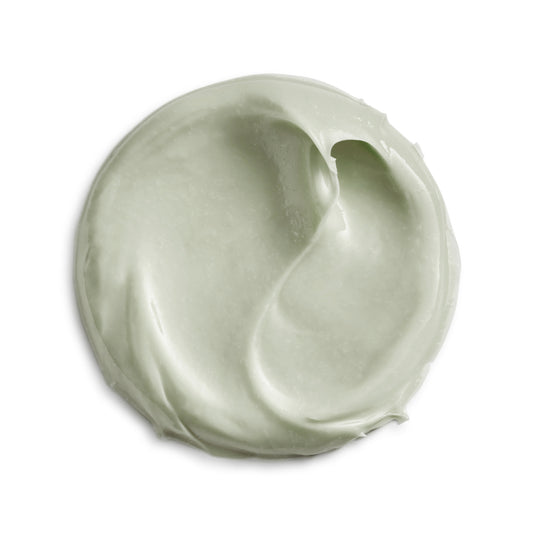 Eminence Organics Marine Flower Peptide Eye Cream — texture swatch applied to skin
