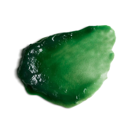 Eminence Organics Lime Stimulating Masque — texture swatch applied to skin