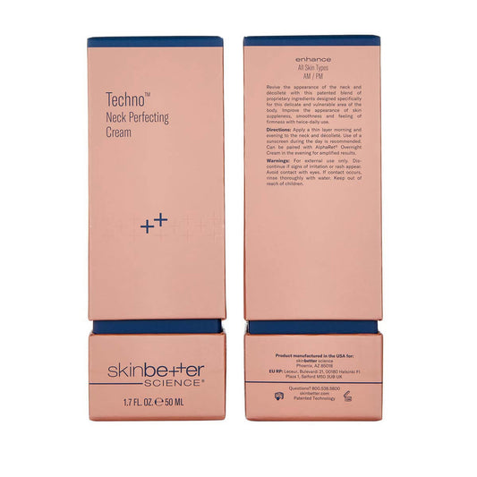 skinbetter science TECHNO Neck Perfecting Cream — packaging