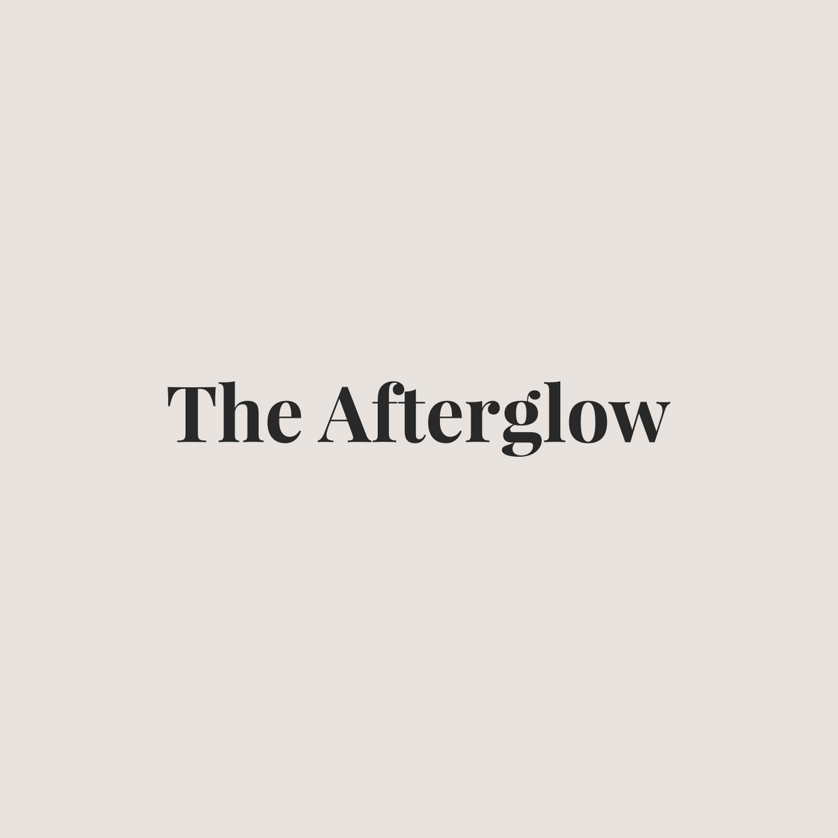 The Afterglow at Pure Glow Skin Refinery