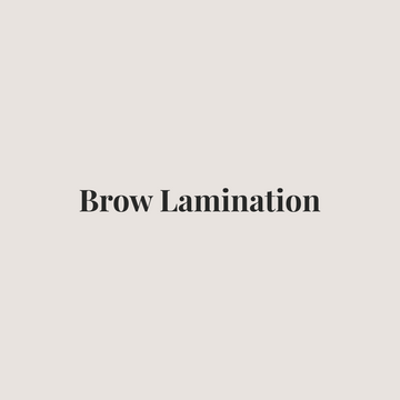 Brow Lamination at Pure Glow Skin Refinery