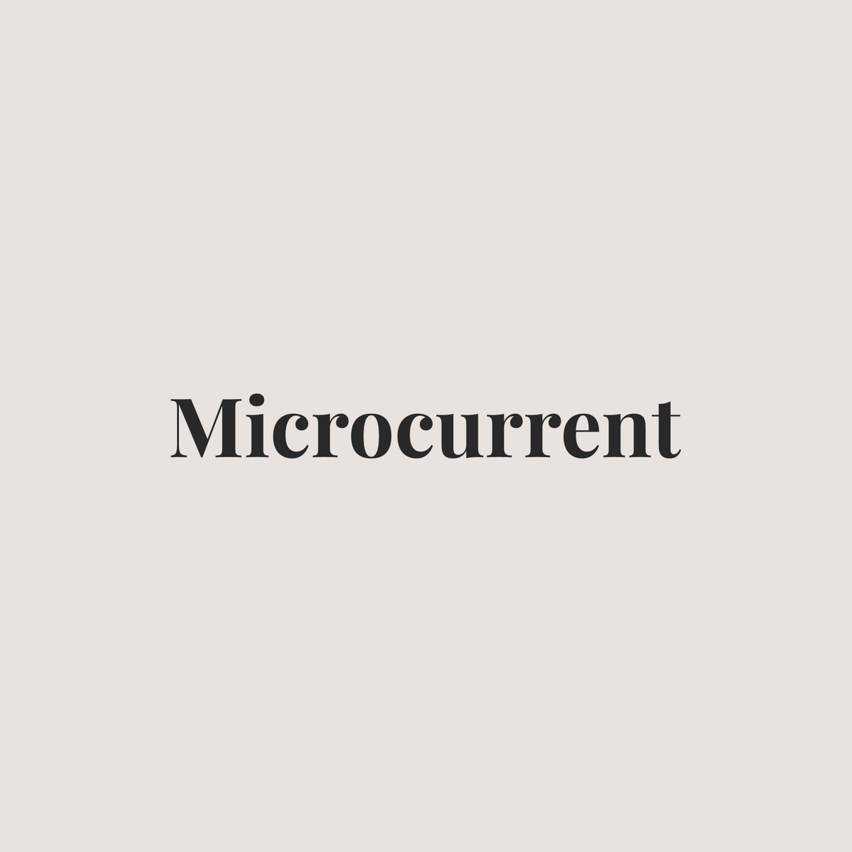 Microcurrent at Pure Glow Skin Refinery