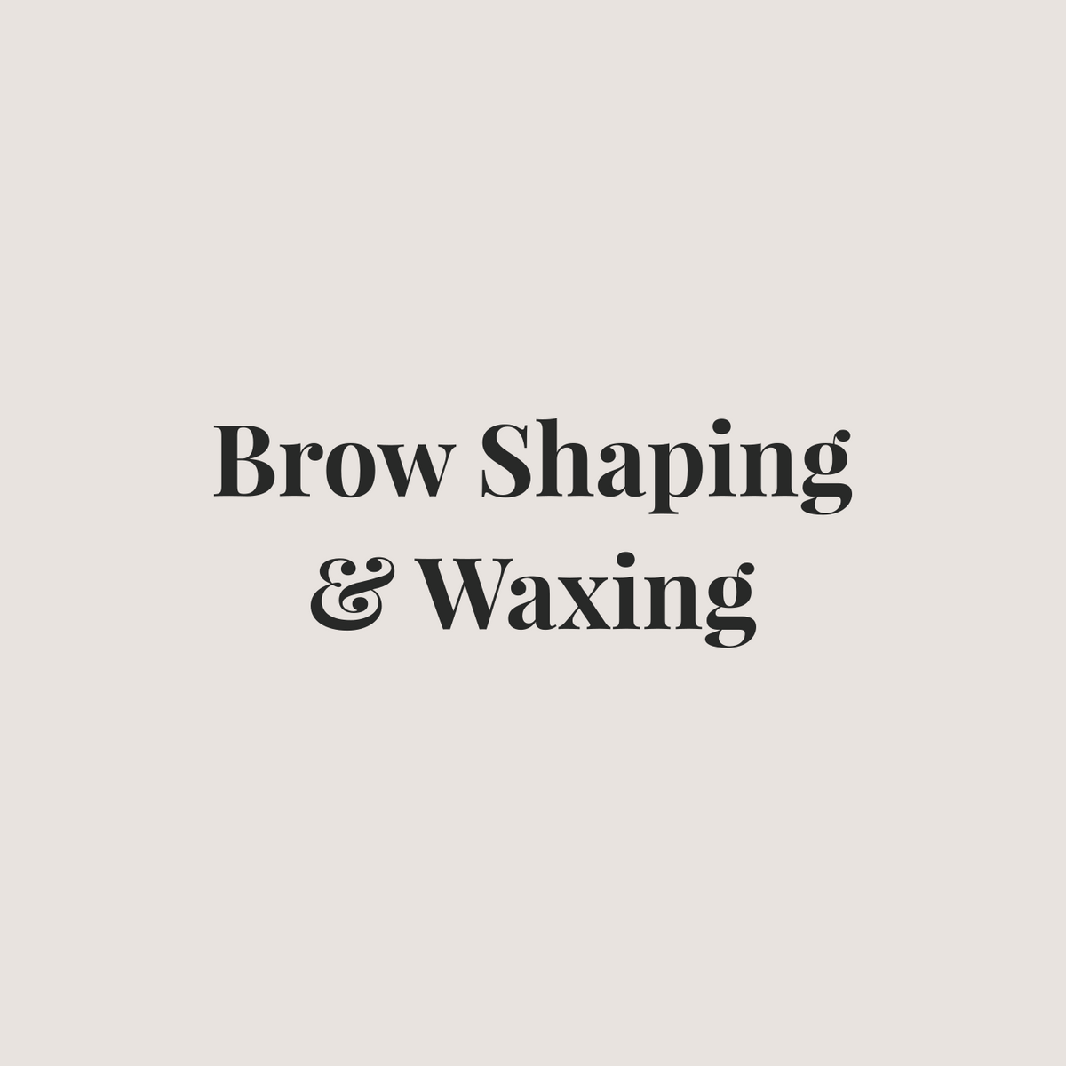 Brow Shaping & Waxing at Pure Glow Skin Refinery