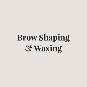 Brow Shaping & Waxing at Pure Glow Skin Refinery